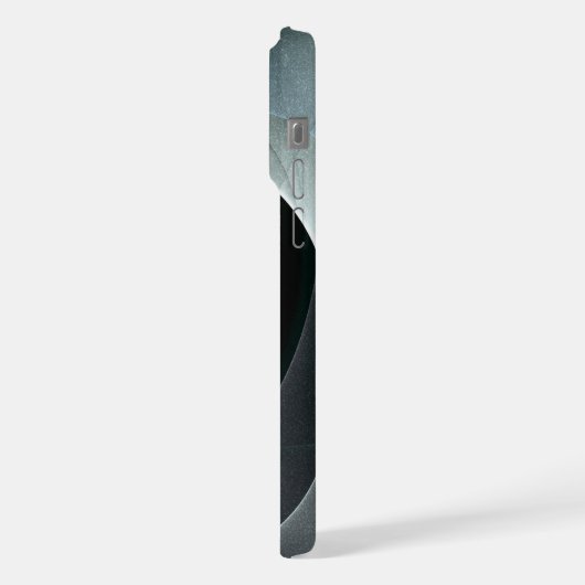 Red Swirl Artistic Modern Abstrakt Art Pattern #19 iPhone Hülle (Linke Seite)