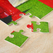 Red Swiss Kuh Spaß Puzzle (Seite)