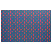 Red T-38 Talon Pattern auf dunkelblauem Stoff (Fat Quarter (45,7 x 55,9 cm))