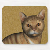 Red Tabby Cat Mousepad (Vorne)