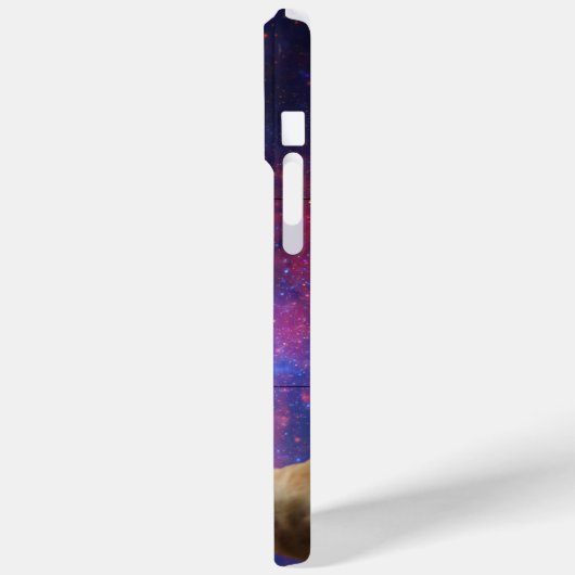 Red Tabby Cat Selfie im Weltraum Case-Mate iPhone Hülle (Rückseite / Links)