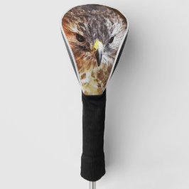 RED TAED HAWK GOLF HEADCOVER