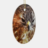 RED TAED HAWK KERAMIK ORNAMENT (Rechts)