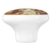 RED TAED HAWK KERAMIKKNAUF (Seitenansicht)