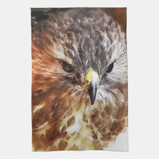 RED TAED HAWK KÜCHENTUCH (Vertikal)