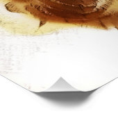 RED TAED HAWK POSTER (Ecke)