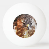 RED TAED HAWK TISCHTENNISBALL (Vorderseite)