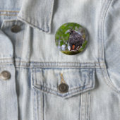 Red-Tail Hawk Button (Beispiel)