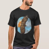 Red Tail Hawk Flying  Sky Falcon  Falconry  Native T-Shirt (Vorderseite)