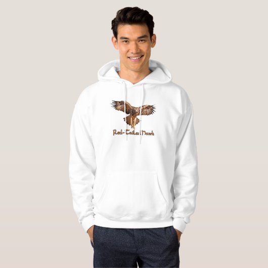 Red-Tail Hawk Hoodie (Vorne ganz)