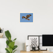 Red Tail Hawk Print Poster (Heimbüro)
