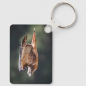 Red-Tail Hawk Schlüsselanhänger - Ihren Namen hinz (Rückseite)