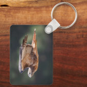 Red-Tail Hawk Schlüsselanhänger - Ihren Namen hinz (Rückseite)