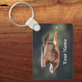 Red-Tail Hawk Schlüsselanhänger - Ihren Namen hinz (Vorderseite)