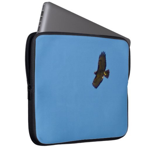 Red-Tail Hawk Soaring Laptopschutzhülle (Vorne Rechts)