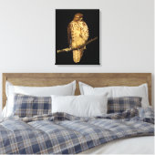 Red Tailing Hawk Leinwanddruck (Insitu (Schlafzimmer))