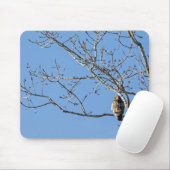 Red Tailing Hawk Mousepad (Mit Mouse)