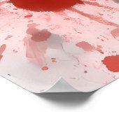 Red Tailing Hawk Poster (Ecke)