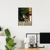 Red Tailing Hawk Poster (Heimbüro)