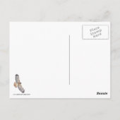 Red Tailing Hawk Postkarte (Rückseite)