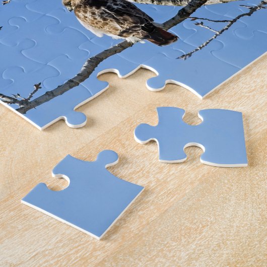 Red Tailing Hawk Puzzle (Seite)