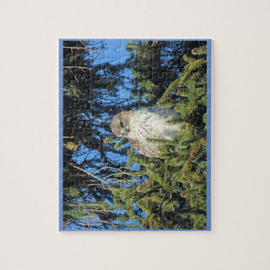 Red Tailing Hawk Puzzle (Vertikal)