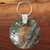 Red Tailing Hawk Schlüsselanhänger (Vorderseite)