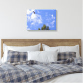 Red Tailing Hawk Wrapped Canvas Leinwanddruck (Insitu (Schlafzimmer))