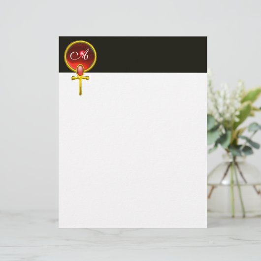 RED TALISMAN MONOGRAM ruine, hellgelb (Stehend Vorderseite)