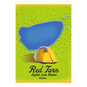 Red Tarn English Lake District Fotodruck