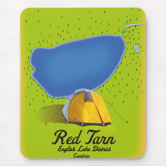 Red Tarn English Lake District Mousepad (Vorne)