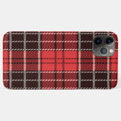 Red Tartan Case-Mate iPhone Hülle (Rückseite (Horizontal))