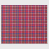 Red Tartan Kariert Geschenkpapier (Flach)