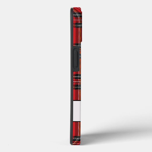 Red Tartan Kariertes Muster Case-Mate iPhone Hülle (Rückseite / Rechts)