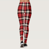 Red Tartan Leggings (Rückseite)