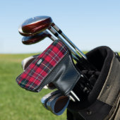 Red Tartan mit/ohne Initial(en) Golf Headcover (In Situ)