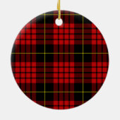 Red Tartan Ornament (Hinten)
