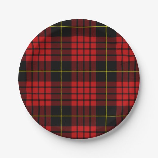 Red Tartan Paper Teller (Vorderseite)