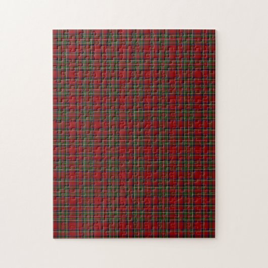 Red Tartan Puzzle (Vertikal)