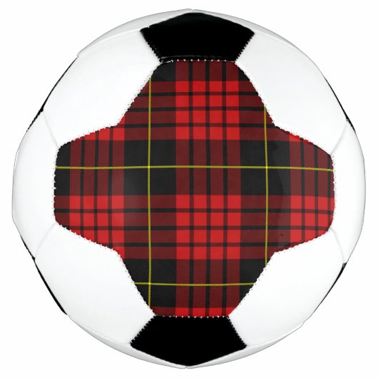 Red Tartan Soccer Ball (Vorderseite)