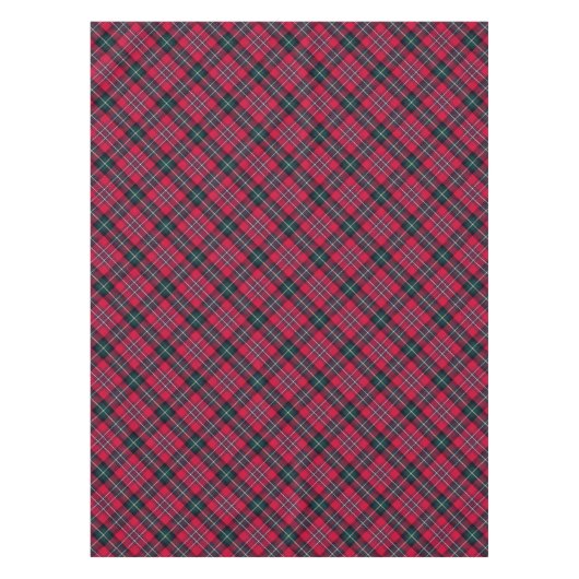 Red Tartan Tischdecke (Vorderseite)
