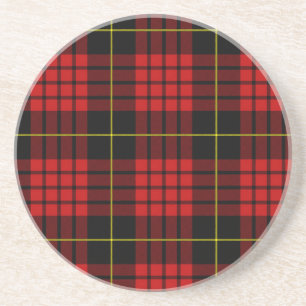 Red Tartan Untersetzer