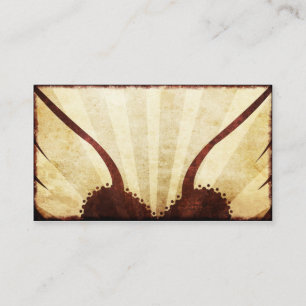 Red Tattoo Winged Heart RSVPCards Begleitkarte