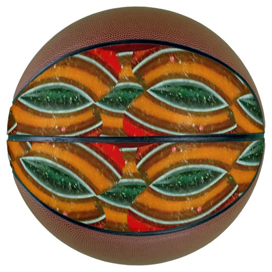 Red Tawny Green Locks Basketball (Vorderseite)