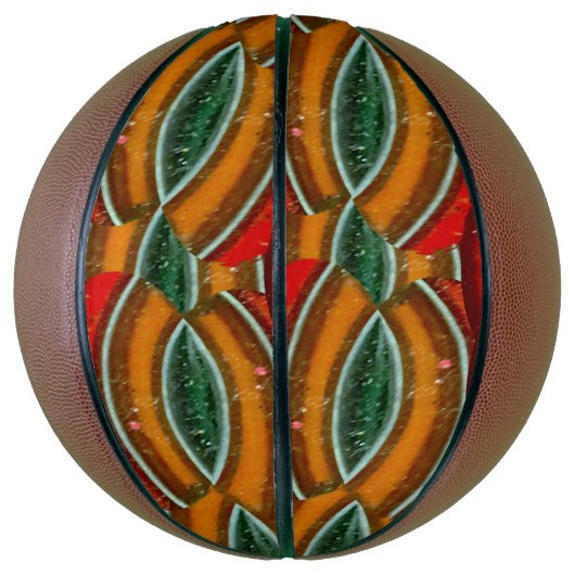 Red Tawny Green Locks Basketball (Vertikal)