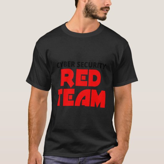 Red Team Cyber Security Ceh Hacking Men's Hacker F T-Shirt (Vorderseite)