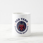Red Team Cybersecurity-Tasse Kaffeetasse (Mittel)