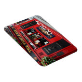 Red Temple Bar pub in Dublin rechteckigen Magneten Magnet (Rechte Seite)