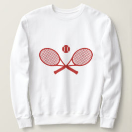 Red Tennis Sweatshirt