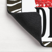 Red Tepet Diva Mousepad (Ecke)